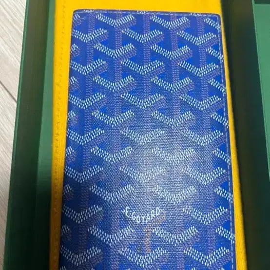 [BUNJANG] Goyard Saint Roch Long Wallet Blue / [최저가/풀구성] 고야드 생로슈 장지갑 블루