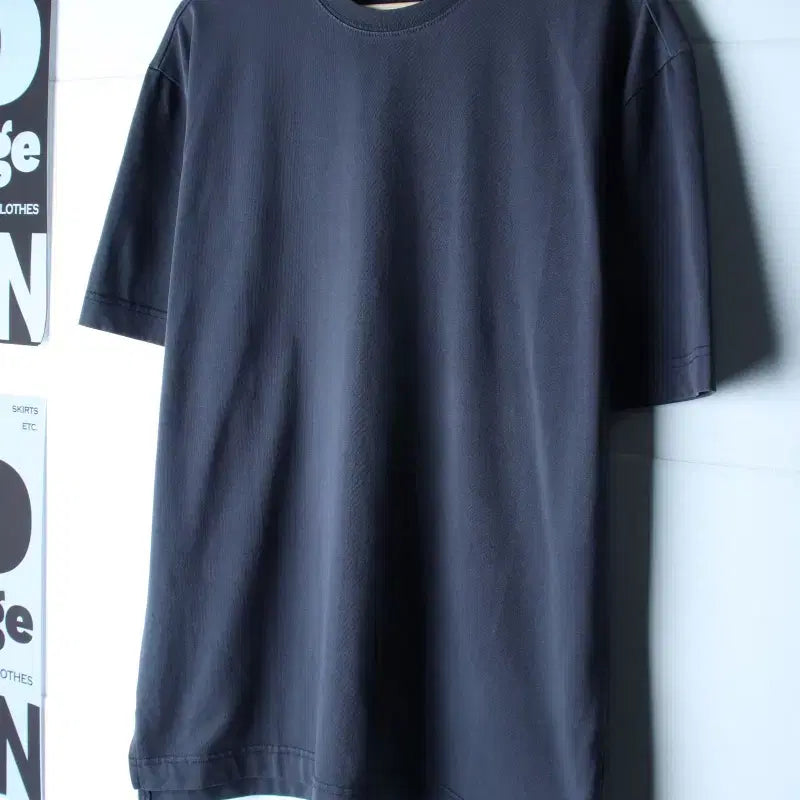 [BUNJANG] Drawfit Basic T-Shirt Charcoal / (M-L) 드로우핏 반팔 티셔츠 차콜 무지 놈코어-H36603