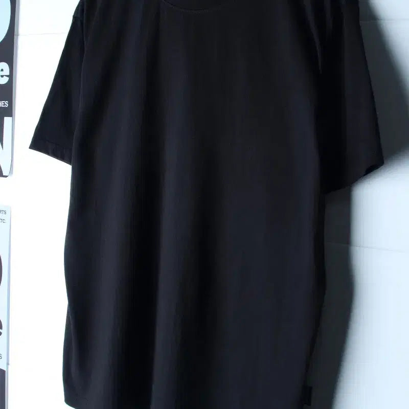 [BUNJANG] Triction Black Street Back Printing Short Sleeve T-Shirt M-L / (M-L) 트립션 반팔 티셔츠 백프린팅 블랙 스트릿-H36604