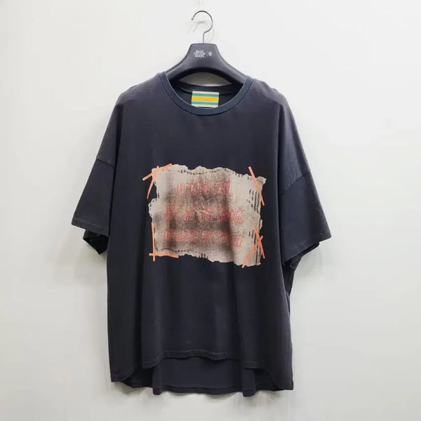 [BUNJANG] Mindseeker Oversized Cotton Short-Sleeve T-Shirt - Size L / 마인드씨커 오버핏 반팔티 남자 L