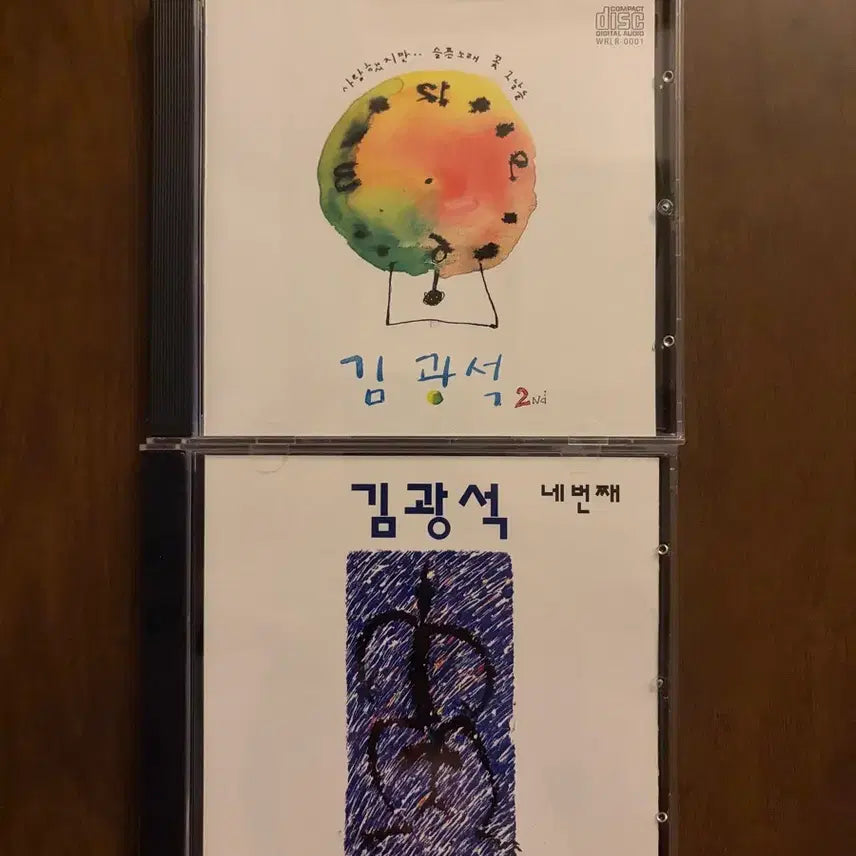 [BUNJANG] Kim Kwang-seok 2nd & 4th Album CD Set / 김광석 2집 4집 cd