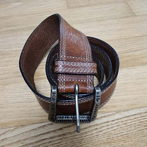 [BUNJANG] Max Mara Genuine Full Grain Leather Belt / 막스마라 정품 통가죽 벨트