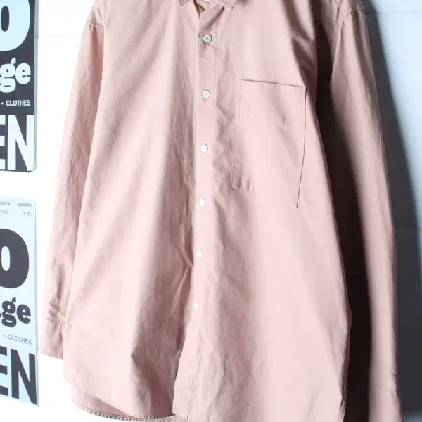 [BUNJANG] Anovillier Plain Apricot Shirt (M-L) / (M-L) 아노블리어 셔츠 남방 살구 무지 놈코어-H36630