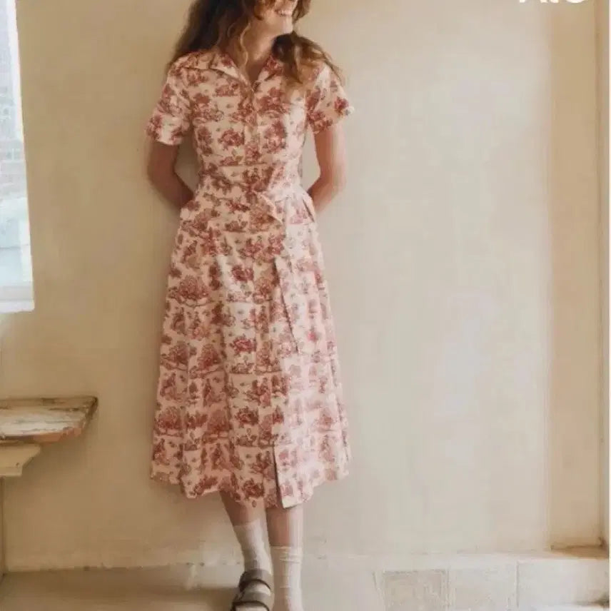 [BUNJANG] Edge Jane March Twalldoui One-Piece Dress 24SS / 엣지 제인마치 뜨왈드주이 원피스 24SS