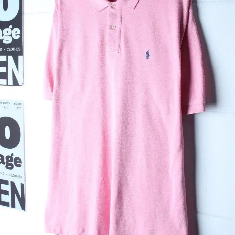 [BUNJANG] Polo Ralph Lauren Short Sleeve Collar T-Shirt / (2XL-4XL) 폴로 랄프로렌 반팔 카라 티셔츠 90S-H36654