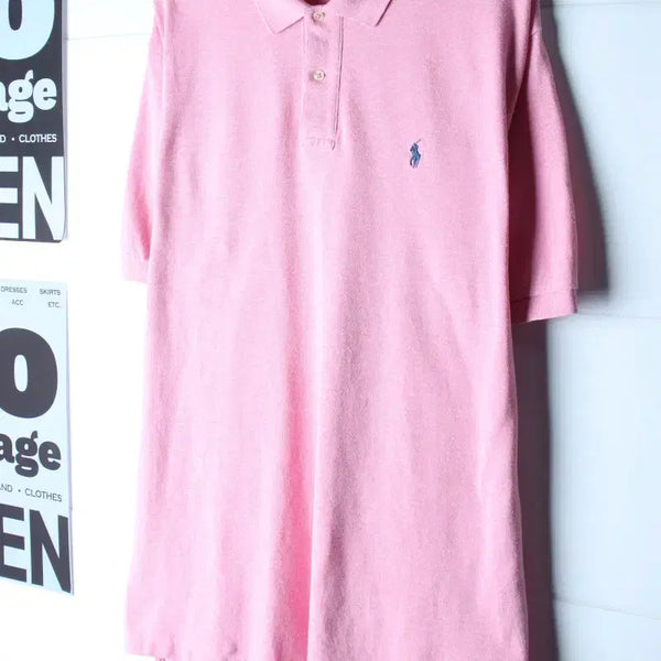 [BUNJANG] Polo Ralph Lauren Short Sleeve Collar T-Shirt / (2XL-4XL) 폴로 랄프로렌 반팔 카라 티셔츠 90S-H36654