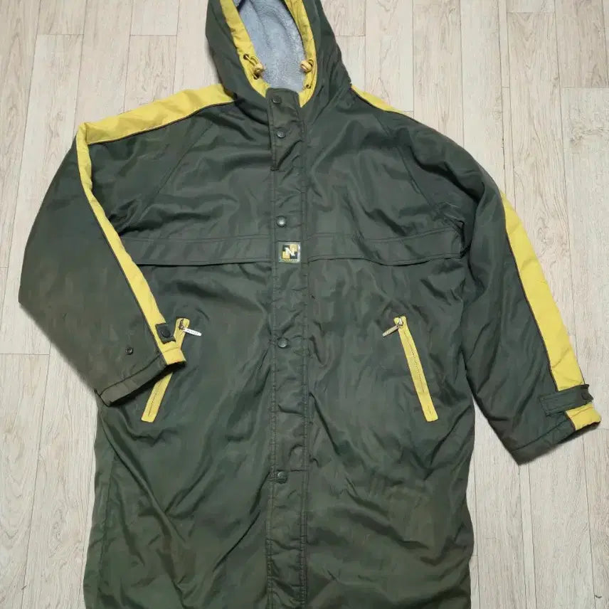 [BUNJANG] NYXEYE Colorblock Fleece Parka L / NYXEYE 배색  양털 파카 L