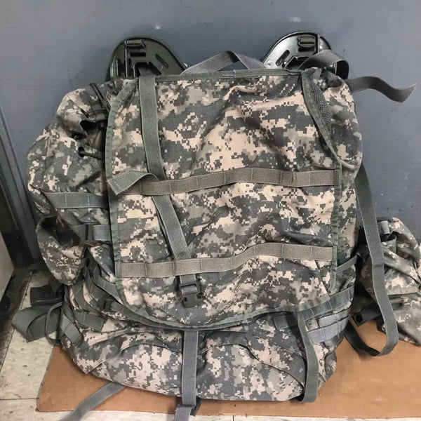 [BUNJANG] US Military MOLLE II ACU Large Field Pack Backpack (81L) - Complete Set (A+ Condition) / 하루세일상품 ACU럭섹A+16. [A+급 풀세트] 미군 오리지널 MOLLE II ACU 대형 배낭 (81L) 229