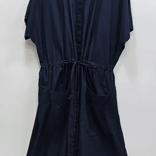 [BUNJANG] COS String Cotton Shirt Dress Dark Navy / COS 코스 스트링 코튼 셔츠 원피스 / 여 165-88A 다크네이비