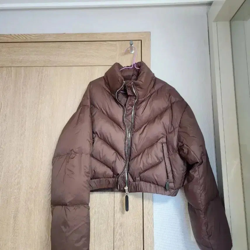 [BUNJANG] Down Feather Short Padded Jacket / (새상품)오리털 덕다운 숏패딩