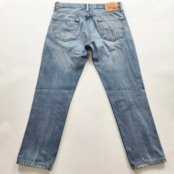 [BUNJANG] Levi's 511 Slim Fit Washed Denim Jeans - Size 34 / 리바이스 511 청바지 연청 워싱 데님팬츠 사이즈34 R6844