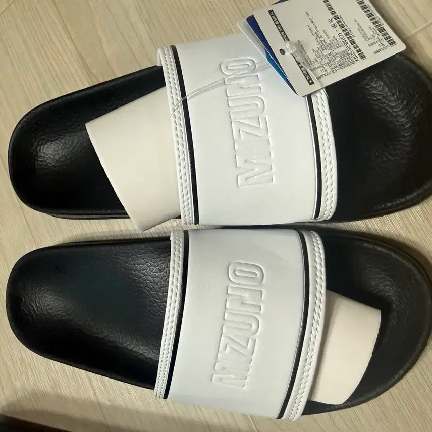 [BUNJANG] Mizuno Cushioning Slide Slippers (260mm) / 미즈노 쿠셔닝 슬라이드 슬리퍼 실내화 새상품 260mm