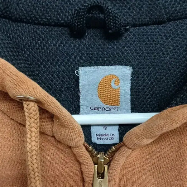 [BUNJANG] Carhartt Brown Hoodie S Size / 칼하트 후드티 브라운 S 사이즈