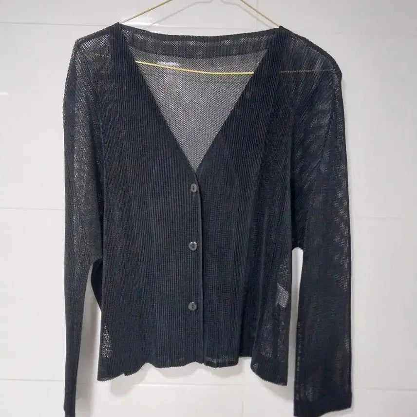[BUNJANG] Pleats Mi Genuine Pleats Cardigan / 플리츠미 정품 플리츠 가디건