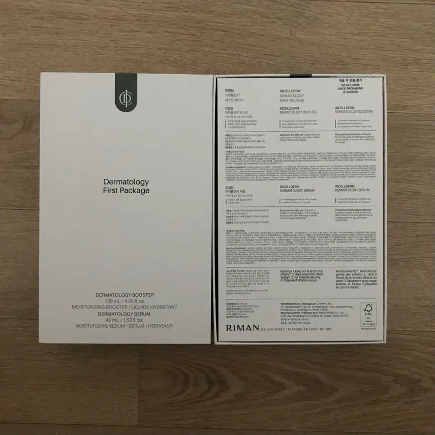 [BUNJANG] INCELLDERM Dermatology Booster Serum Set Renewal Version / 새) 인셀덤 부스터 세럼 더마톨로지 세트