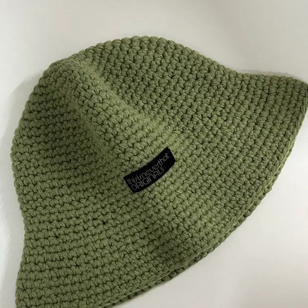 [BUNJANG] thisisneverthat Knit Bucket Hat (Green) / 디스이즈네버댓 니트 버킷햇 (그린)