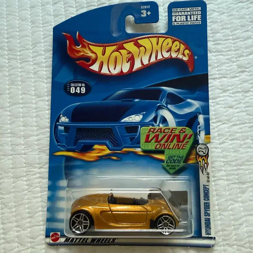 [BUNJANG] Hot Wheels Hyundai Spider Concept Gold Unsealed / 핫휠 현대 스파이더 컨셉 골드 미개봉