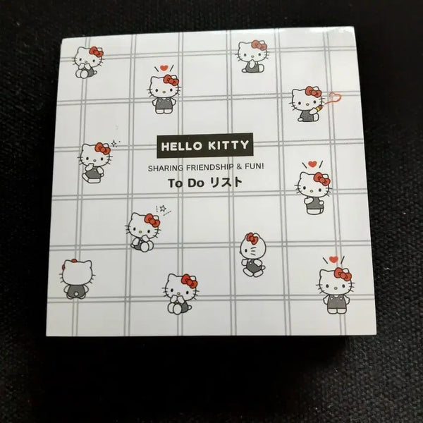 [BUNJANG] Hello Kitty To-Do List Memo Pad / 키티 투두리스트 메모지