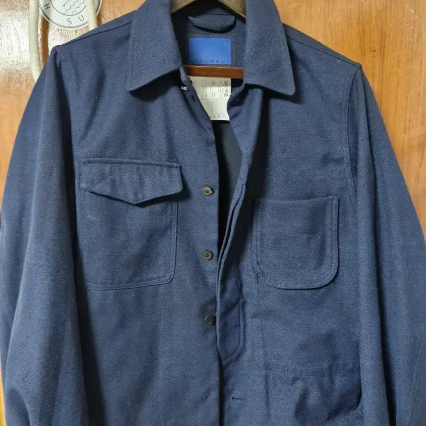 [BUNJANG] Document Jacket Navy / 도큐먼트  자켓