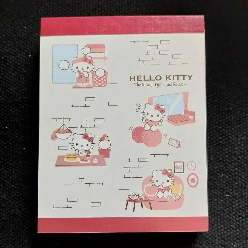 [BUNJANG] Hello Kitty Mini Memo Pad / 키티 미니메모장