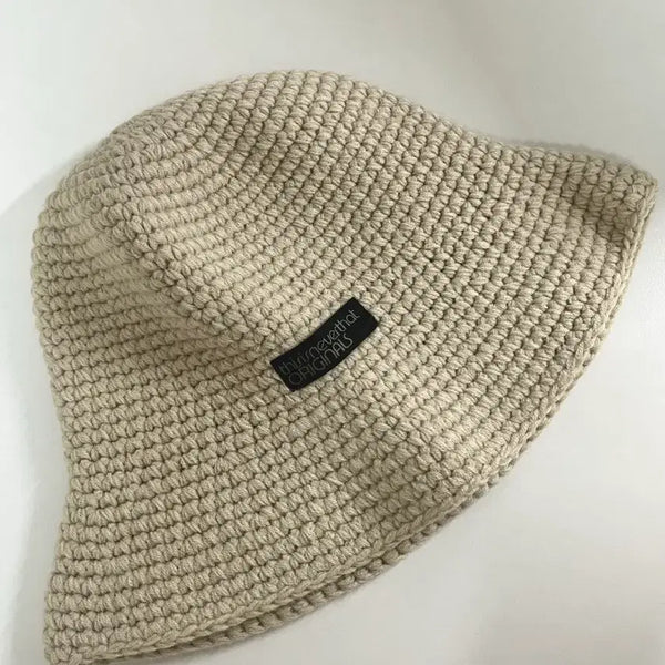 [BUNJANG] thisisneverthat Knit Bucket Hat Ivory / 디스이즈네버댓 니트 버킷햇 (아이보리)