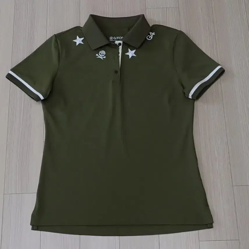 [BUNJANG] G/FORE Women's Long Sleeve Polo Shirt / 여55)지포어카라넥