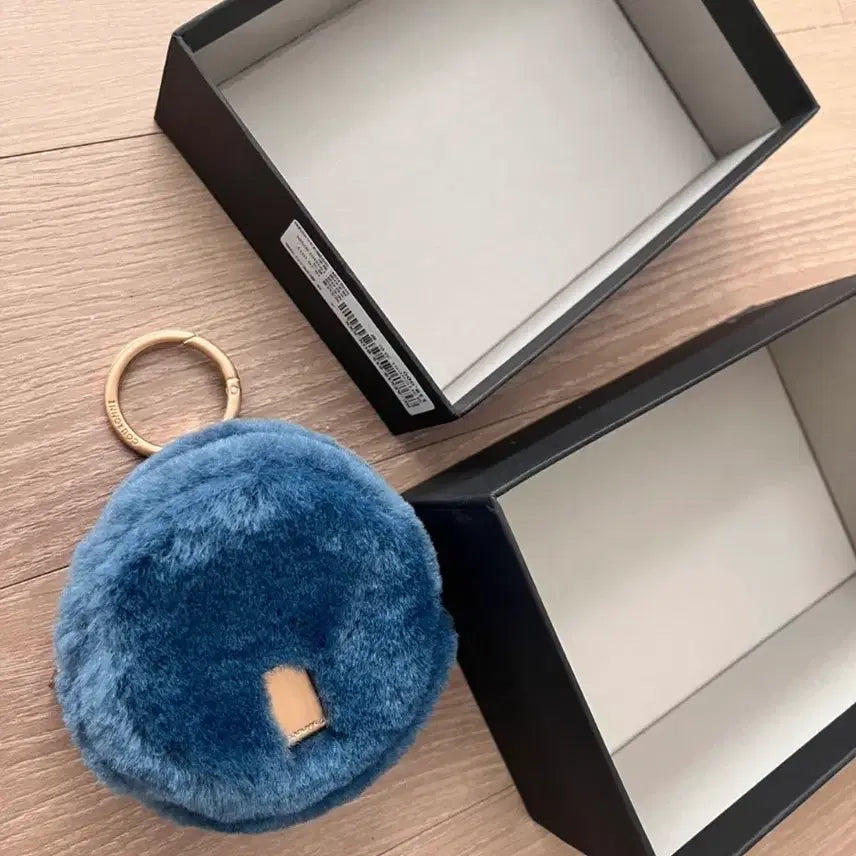[BUNJANG] Couronne Coin Purse Fur Keychain / 쿠론 동전지갑 겸 퍼 키링 팝니다