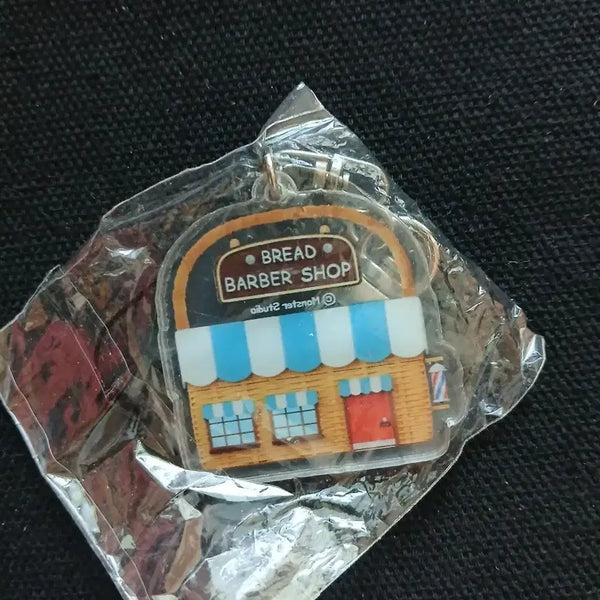[BUNJANG] Bread Barbershop Keychain / 브레드이발소 이발소 키링