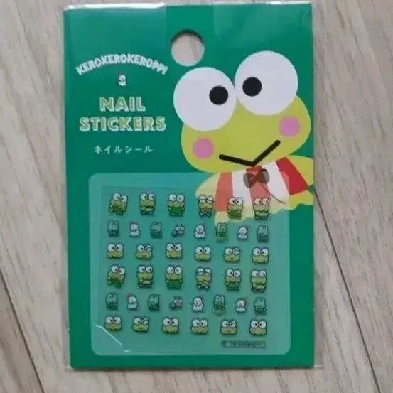 [BUNJANG] Keropi Nail Stickers / 케로피 네일스티커