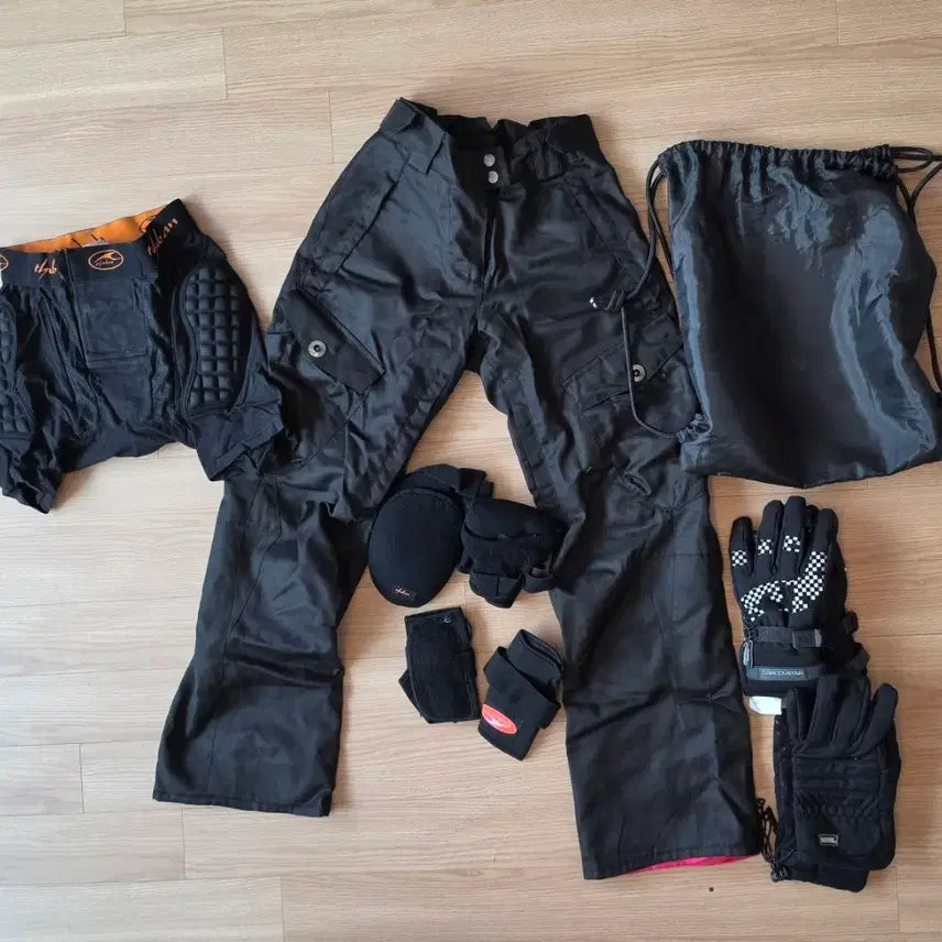 [BUNJANG] Ski Snowboard Protective Pants Set / 여성 보호대 바지 세트 스키 스노우보드 장비