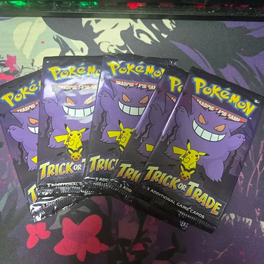[BUNJANG] Pokemon TCG Trick or Trade Card Pack (5 Packs) / 포켓몬스터 트릭오어트레이드 카드 팩 5팩