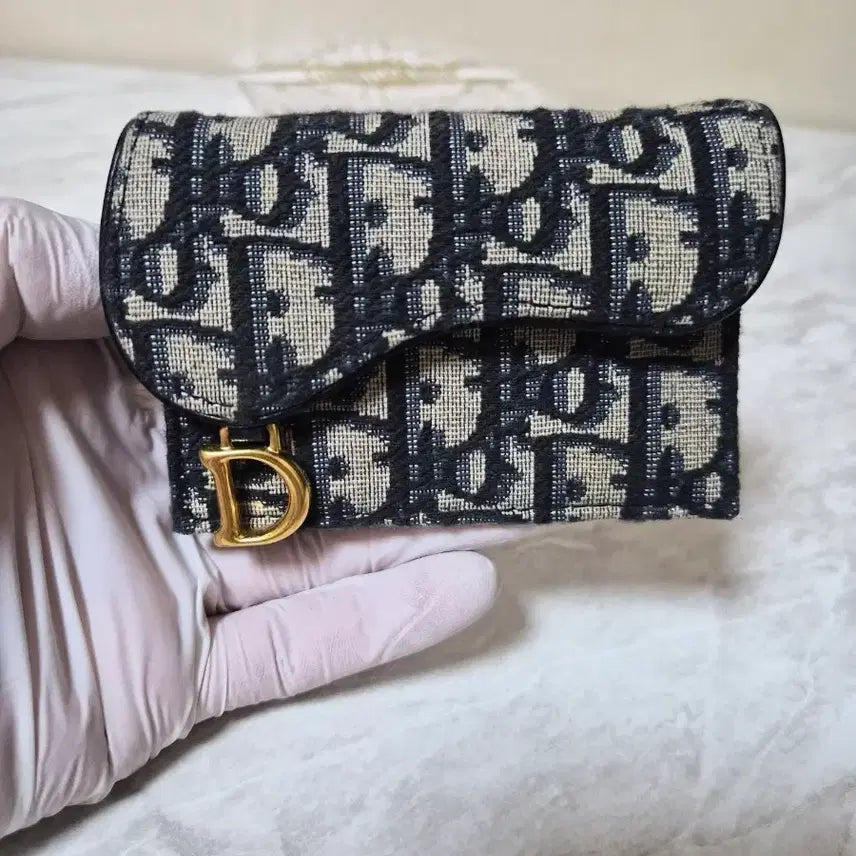 [BUNJANG] Dior Oblique Saddle Card Holder / 디올 오블리크 새들 카드지갑