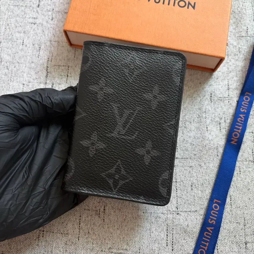 [BUNJANG] Louis Vuitton Eclipse Organizer Card Holder Black / 루이비통 이클립스 오거나이저 카드지갑 블랙