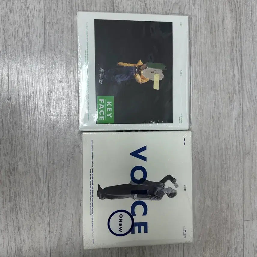 [BUNJANG] SHINee KEY FACE VOICE Sealed Album / 샤이니 KEY FACE  / 온유 VOICE 미개봉 앨범 판매