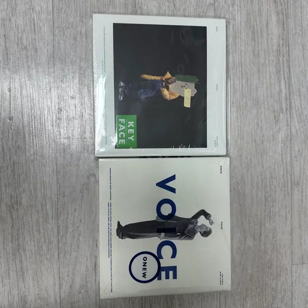 [BUNJANG] SHINee KEY FACE VOICE Sealed Album / 샤이니 KEY FACE  / 온유 VOICE 미개봉 앨범 판매