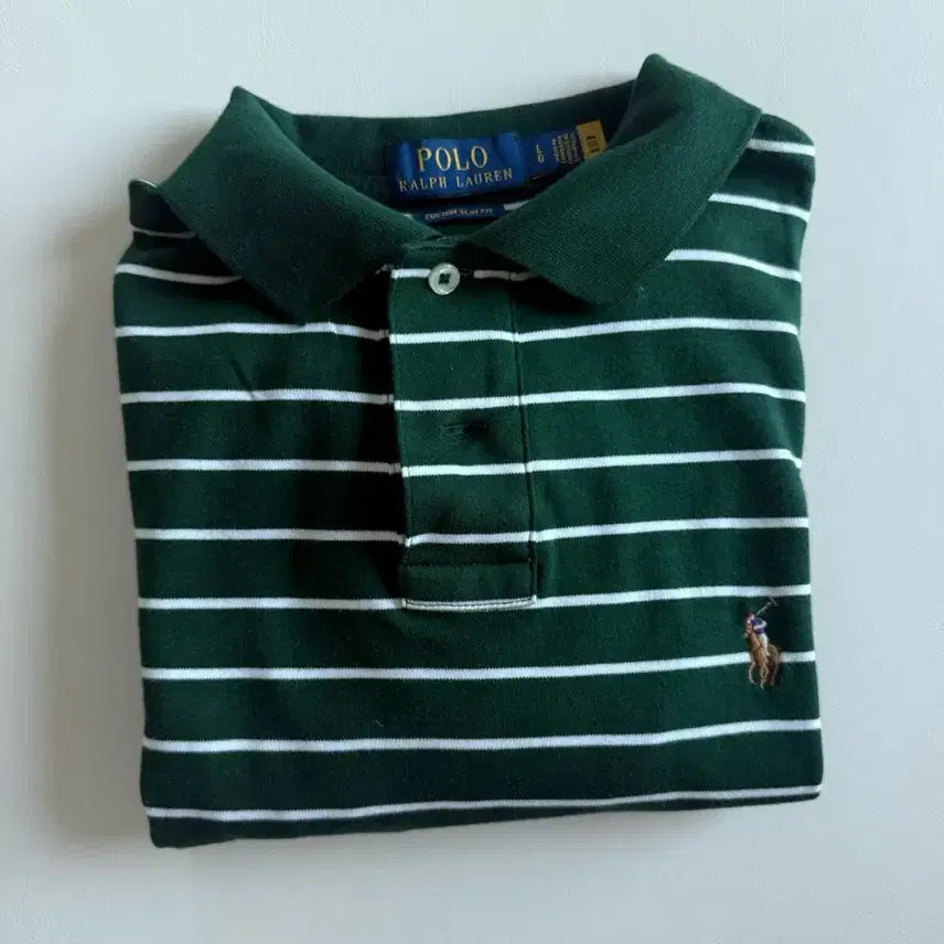 [BUNJANG] Polo Ralph Lauren Striped Polo Shirt XL / 폴로 랄프로렌 카라티 XL