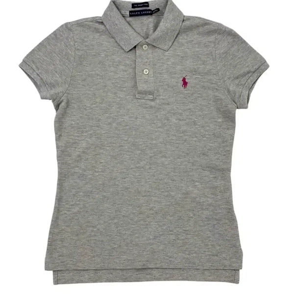 [BUNJANG] Polo Ralph Lauren Women's Slim Fit Short Sleeve Pony Logo Polo Shirt / 폴로 카라티 반팔 포니 슬림핏
