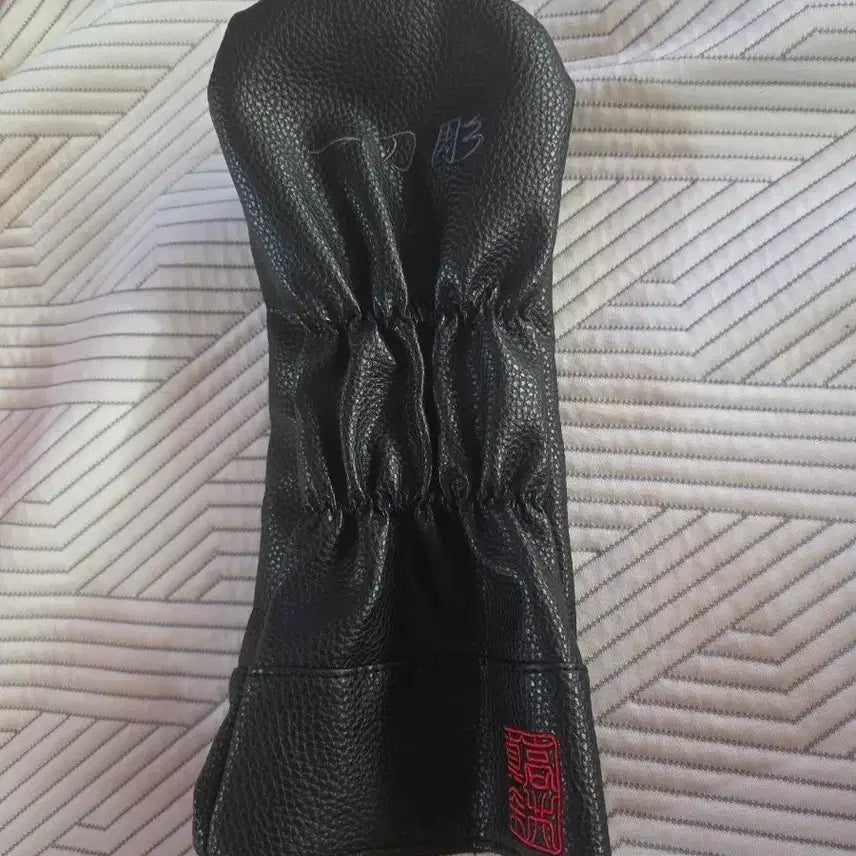 [BUNJANG] ITOBORI Official Black Leather Driver Headcover / 이토보리공인 블랙 가죽 골프 헤드커버