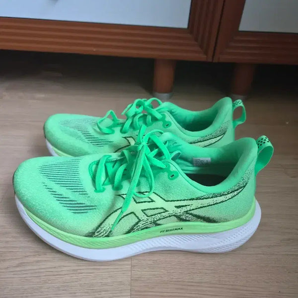 [BUNJANG] Asics GlideMax 2 Running Shoes - 260mm Fluorescent Green / 아식스 글라이드맥스2  260
