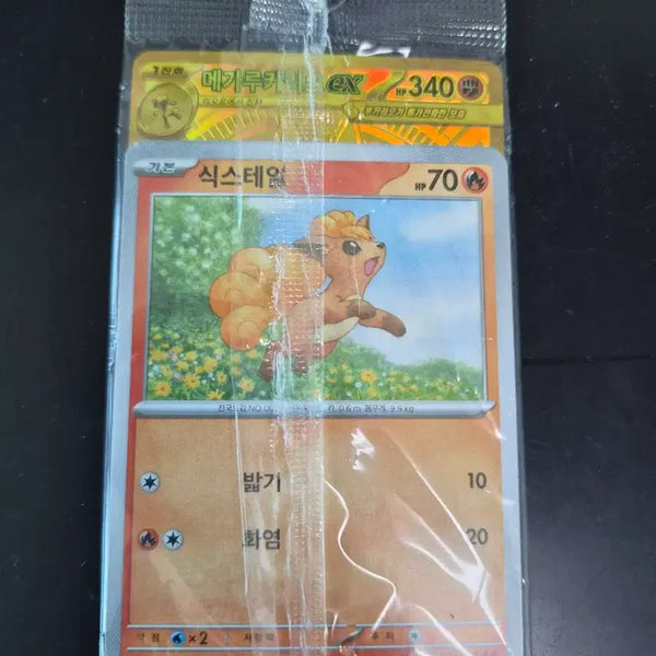 [BUNJANG] Pokemon Card Mega Lucario EX (Korean) - Partially Opened / 포켓몬카드 메가루카리오EX MUR한글 반개봉
