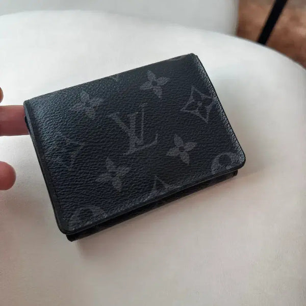 [BUNJANG] Louis Vuitton Eclipse Envelope Card Holder / 25년 구매 신형 루이비통 이클립스 엔벨로프 카드지갑