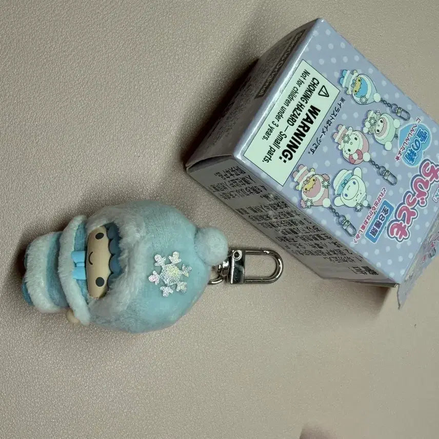 [BUNJANG] Sanrio Chibitomo Kiki & Lala Snow Spirit Keyring / 산리오 치비토모 키링 키키 리틀트윈스타