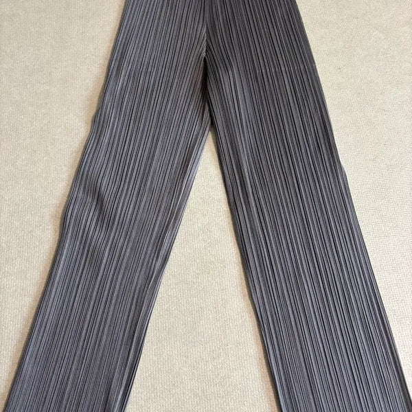 [BUNJANG] Pleats Please Pants Grey Size 2 / 플리츠플리즈팬츠 그레이 2