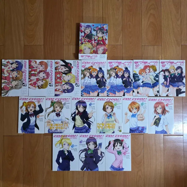 [BUNJANG] Love Live! Comics, Light Novels, and Theatrical Blu-ray Set / 러브라이브 코믹스+라노벨+극장판 블루레이 판매합니다