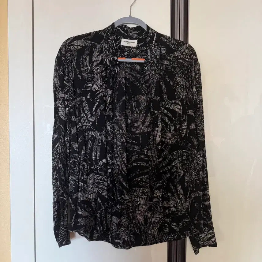 [BUNJANG] Saint Laurent 21SS Silk Tropical Shirt Size 42 / 생로랑 /21ss 트로피컬 셔츠 / 42
