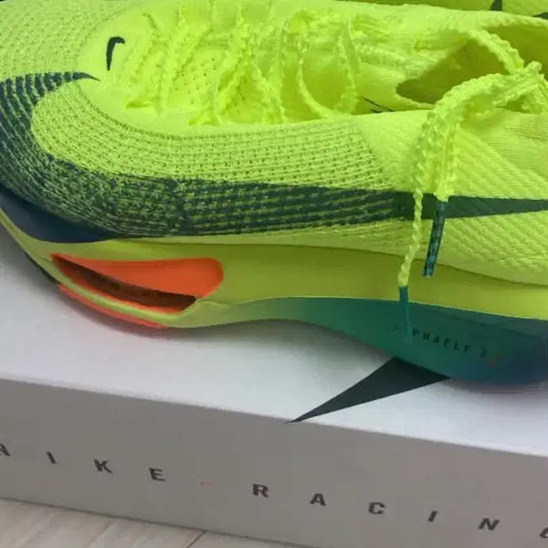 [BUNJANG] Nike Air Zoom Alphafly NEXT% 3 Volt / 새상품) 나이키 에어 줌 알파플라이 넥스트% 3 볼트