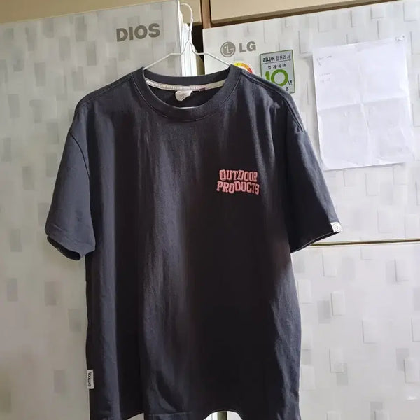 [BUNJANG] Outdoor Products Graphic Logo Short Sleeve T-Shirt Grey / 아웃도어 프로덕츠 반팔티 S