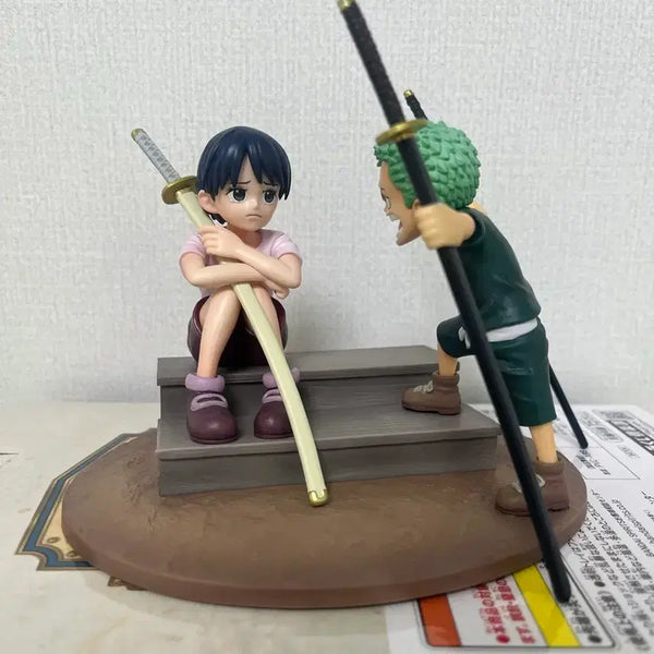 [BUNJANG] One Piece Zoro & Kuina Figure / 원피스 조로&쿠이나 피규어