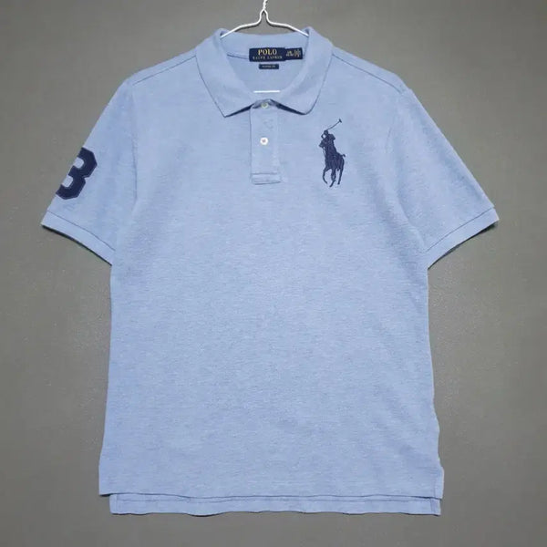 [BUNJANG] Polo Ralph Lauren Big Pony Short Sleeve Polo Shirt Sky Blue / S) 폴로 랄프로렌 치프키프 빅포니 반팔 카라티 피케 셔츠 스카이블루