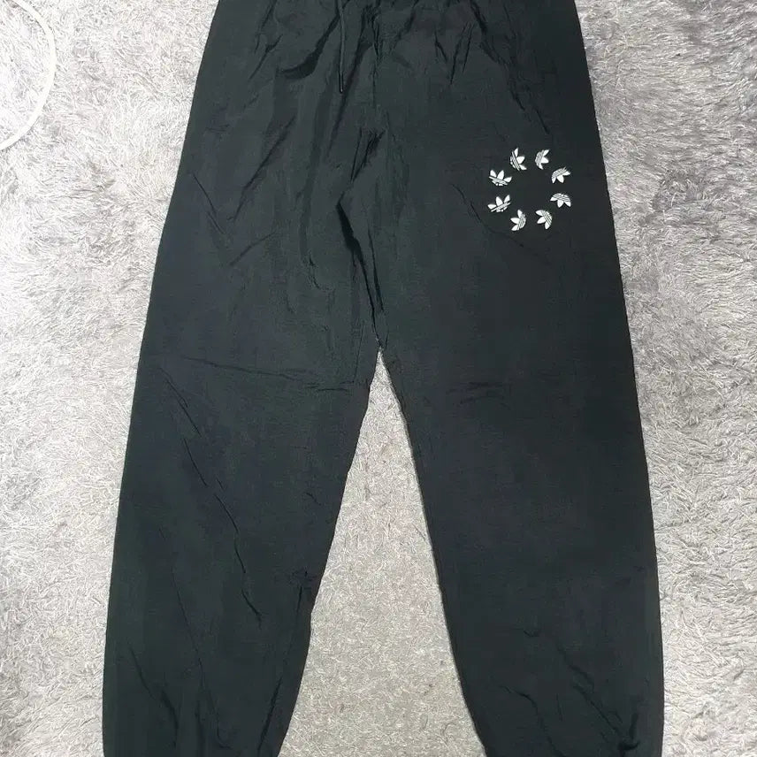 [BUNJANG] Adidas Bold Woven Jogger Track Pants Black / 아디다스 바지 볼드 우븐 조거 트랙 팬츠 블랙 m